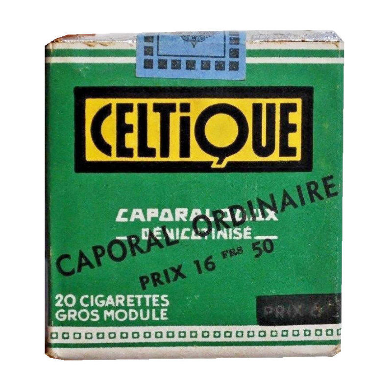 Paquet rare Cigarettes Celtique 